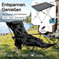 Portable, adjustable folding chair for outdoor use – Lightweight, sturdy & versatile