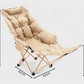 Portable, adjustable folding chair for outdoor use – Lightweight, sturdy & versatile