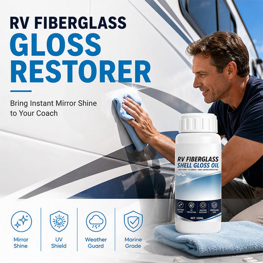 📢📢Buy 2 Get 1 Free ⏰RV Fiberglass Gloss Oil Shine Restorer
