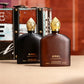 📢📢50% OFF !! ⏰100ml Floral Fragrance Perfume, Black & Gold Decor Bottle