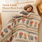 ❄️ Double-Sided Sherpa Fleece Comforter – Thick Warm Winter Quilt with Soft Velvet Feel for Cozy Bedroom Bedding