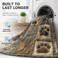 ✨ Cute Paw Print Soft Flannel Blanket – Snuggly, Light‑Warm, Decorative 🛌