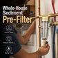 🚰 Whole-House Sediment Pre-Filter: Transparent Housing, Stainless Steel, Protects Taps & Appliances