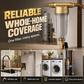 🚰 Whole-House Sediment Pre-Filter: Transparent Housing, Stainless Steel, Protects Taps & Appliances
