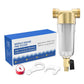 🚰 Whole-House Sediment Pre-Filter: Transparent Housing, Stainless Steel, Protects Taps & Appliances