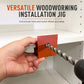 📢📢50% OFF !! ⏰3-in-1 Woodworking Installation Locator – Cabinet Drilling, Scribing & Trimming Tool