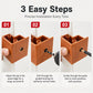 📢📢50% OFF !! ⏰3-in-1 Woodworking Installation Locator – Cabinet Drilling, Scribing & Trimming Tool