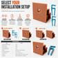 📢📢50% OFF !! ⏰3-in-1 Woodworking Installation Locator – Cabinet Drilling, Scribing & Trimming Tool