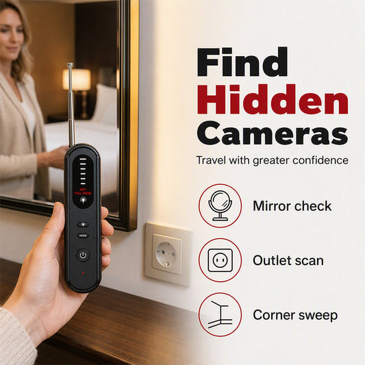 📢📢50% OFF !! ⏰Anti-Spy Camera & GPS Detector