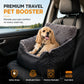 🐾 Save 50%! 🚗 Car Pet Booster Seat – Half-enclosed & travel-safe ✨