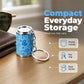 📢📢40% OFF !! ⏰Portable Coin Holder Keychain Storage