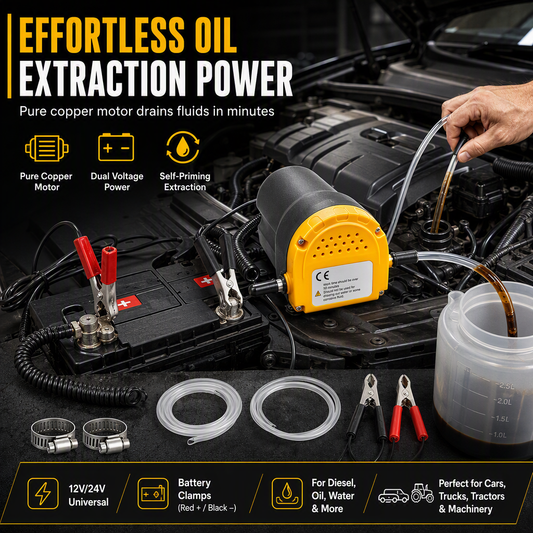 12V 24V Portable Electric Self Priming Transfer Pump Micro Diesel Oil Extractor for Cars