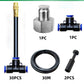Adjustable Misting Cooling System with Flexible Nozzles