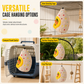 📢📢50% OFF !! ⏰Hanging Warm Cotton Bird Nest Hammock Egg Shaped Cage Bed