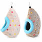 📢📢50% OFF !! ⏰Hanging Warm Cotton Bird Nest Hammock Egg Shaped Cage Bed