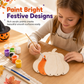 ⏳Buy 1 Get 1 Free !!!⏰Craft Your Own Pumpkin Instantly! No-Fuss Wood DIY Kit🎃✨🖌️