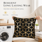 📢📢50% OFF !! ⏰ European Gold Foil Throw Pillow Cover 45x45cm – Decorative Cushion Cover for Sofa & Home