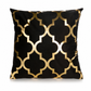 📢📢50% OFF !! ⏰ European Gold Foil Throw Pillow Cover 45x45cm – Decorative Cushion Cover for Sofa & Home
