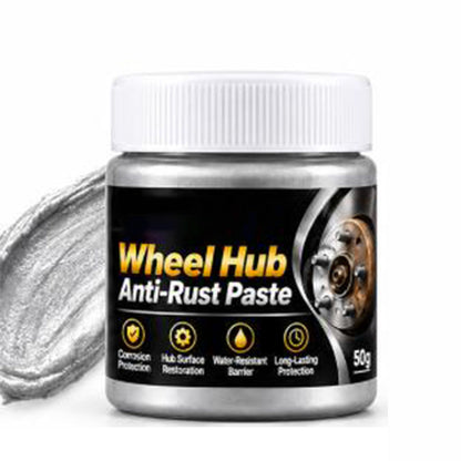🛞 Wheel Hub Anti-Rust Paste | 50g Metallic Finish