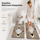 💧 Absorbent Cashmere Bath Mat Set: 4-Piece Plush, Non-Slip, Soft, for Bathroom Floor