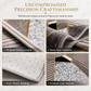 💧 Absorbent Cashmere Bath Mat Set: 4-Piece Plush, Non-Slip, Soft, for Bathroom Floor