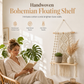 📢📢50% OFF !! ⏰Bohemian Handwoven Floating Shelf🌿