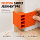 📢📢40% OFF !! ⏰Wardrobe Cabinet Side Filler Panel Installation Locator and Stepped Positioning Plate for Precise Hole Alignment