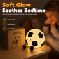 ⚽ Rechargeable Soccer Night Lights✨ – Eye-Caring Silicone Tap Lamp | Soft Glow, Cute Design | Perfect Nursery Lamp for Kids' Bedroom.