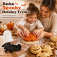 🎃Halloween Pumpkin Ghost and Bat Shaped Candy Plates PP Plastic Fruit Trays and Decorative Snack Dishes