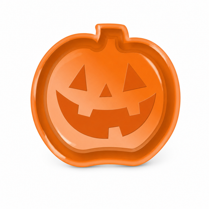 🎃Halloween Pumpkin Ghost and Bat Shaped Candy Plates PP Plastic Fruit Trays and Decorative Snack Dishes