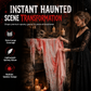 Halloween Creepy Cloth Gauze Hanging Decoration 215 x 500 cm Large Fabric Prop for Haunted House and Party Scene Layout