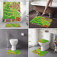 📢📢40% OFF !! ⏰4PCS Waterproof Christmas Shower Curtain Set
