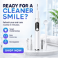 📢📢50% OFF !! ⏰Portable Ultrasonic Teeth Cleaner and Tartar Remover Set