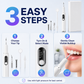 📢📢50% OFF !! ⏰Portable Ultrasonic Teeth Cleaner and Tartar Remover Set