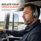 📢📢50% OFF !! ⏰Wireless Bluetooth Call Center Headset with ENC Environmental Noise Cancellation and Auto Pairing for Customer Service and Truck Drivers