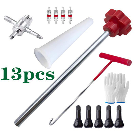 📢📢40% OFF !! ⏰Quick Change Car Tire Valve Tool Kit🚗🛞🧰